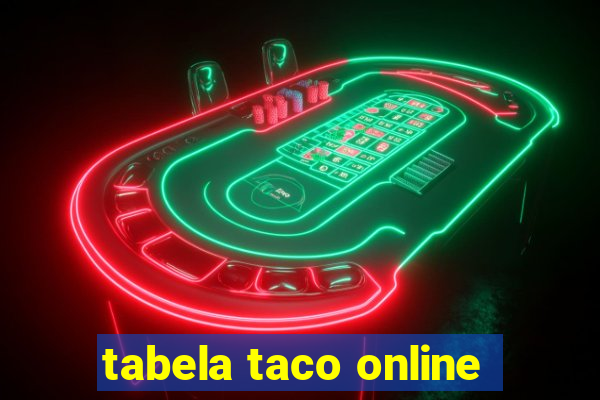 tabela taco online